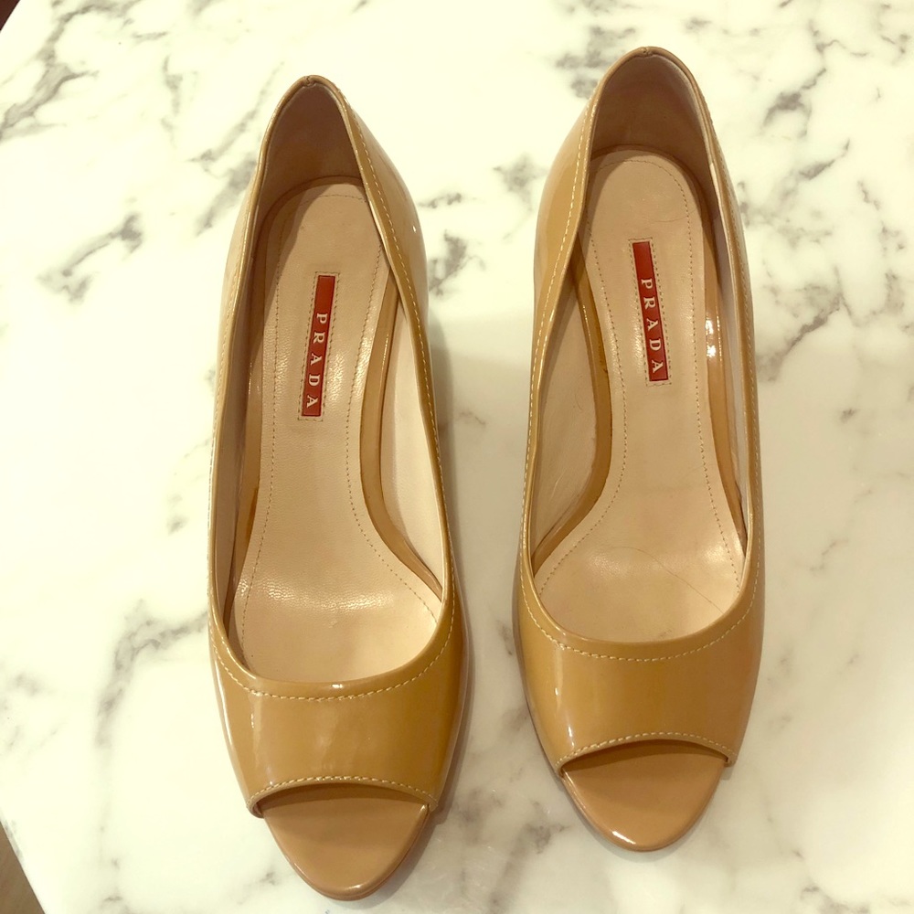 Prada wedges
